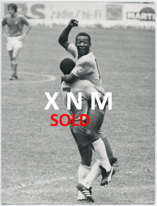Pelé vintage collectible photograph