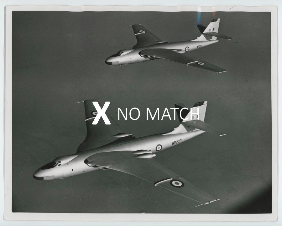 Vickers Valiant aircraft vintage photograph