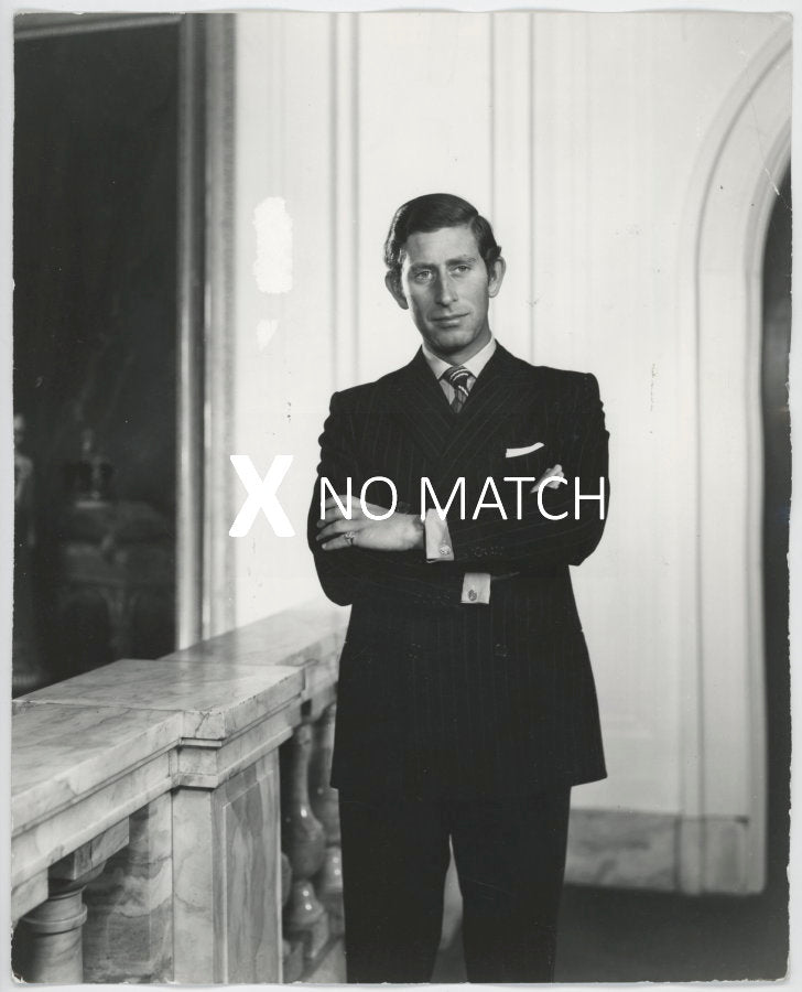 King Charles III vintage photograph