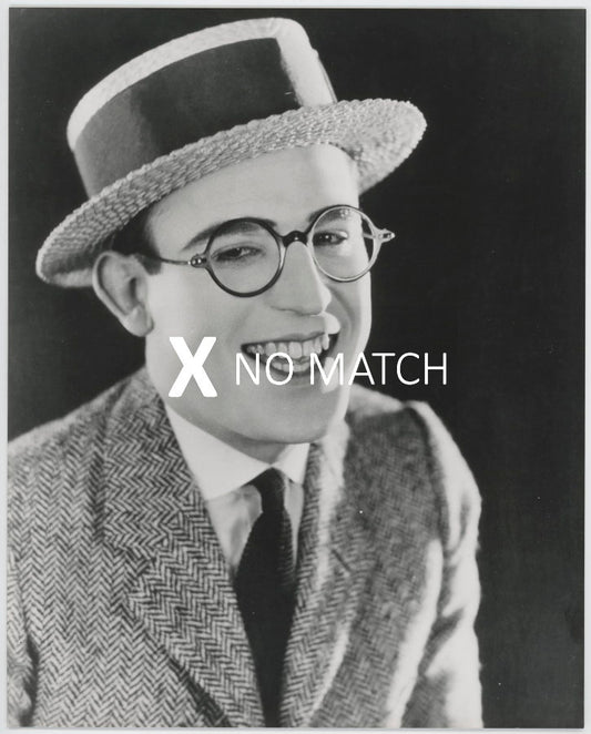 Harold Lloyd collectible photograph