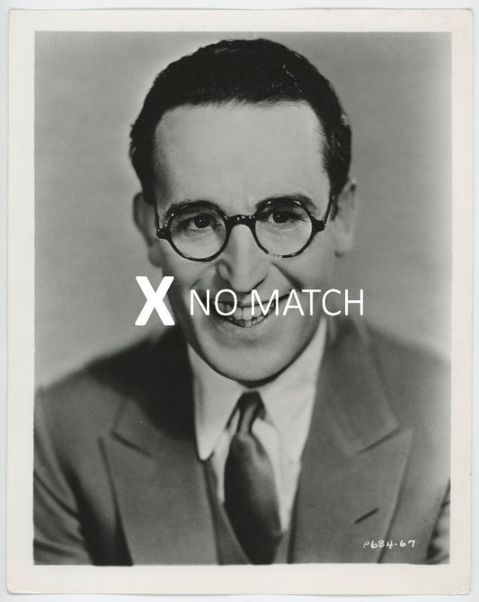 Harold Lloyd vintage photograph