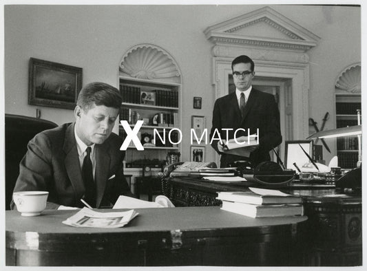 John F. Kennedy vintage photograph