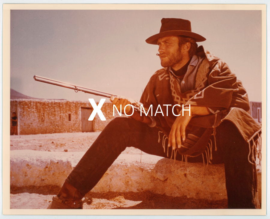 Clint Eastwood collectible photograph