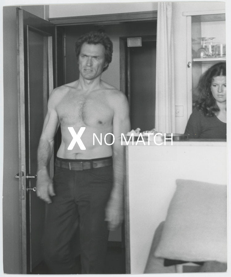 Clint Eastwood vintage photograph