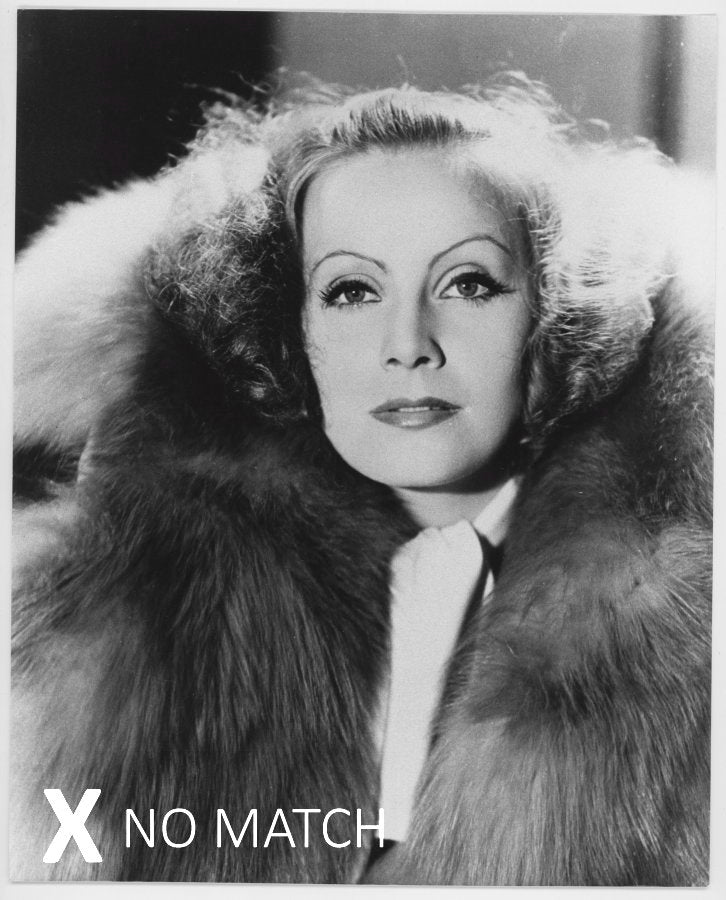 Greta Garbo collectible photograph