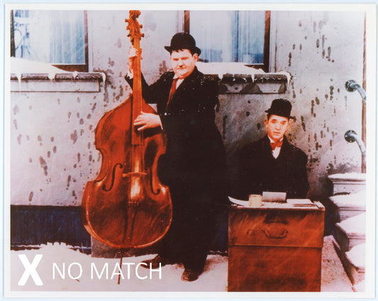 Laurel and Hardy collectible photograph