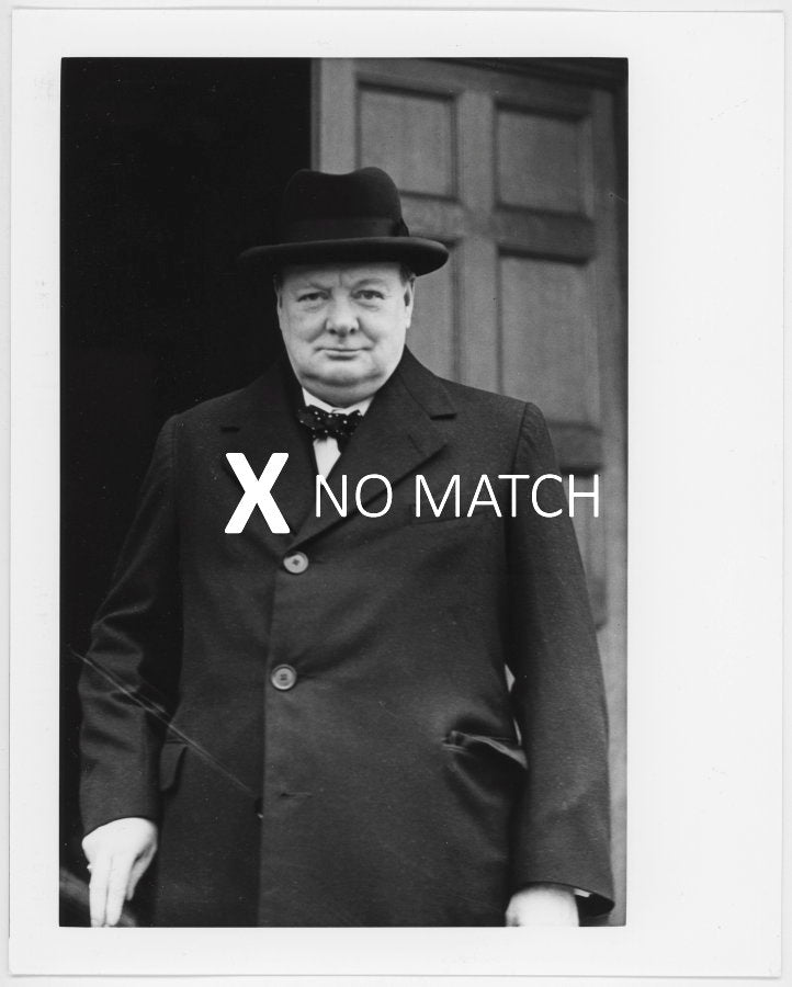 Winston Churchill collectible photograph