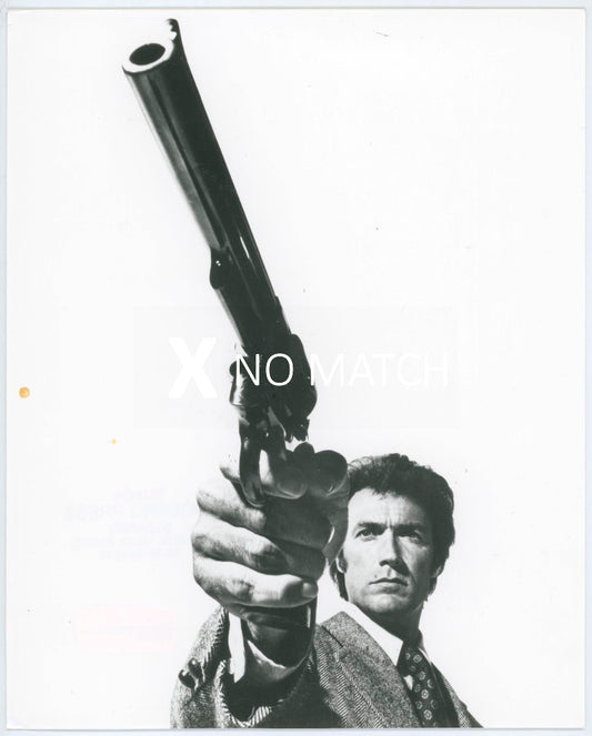 Clint Eastwood as Dirty Harry collectible photograph