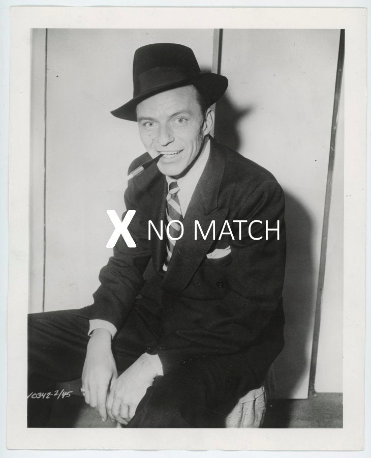 Frank Sinatra vintage collectible photograph