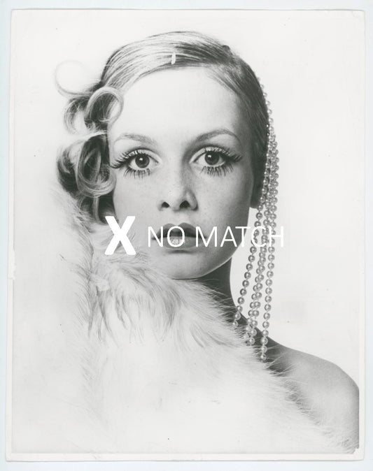 Twiggy vintage collectible photograph