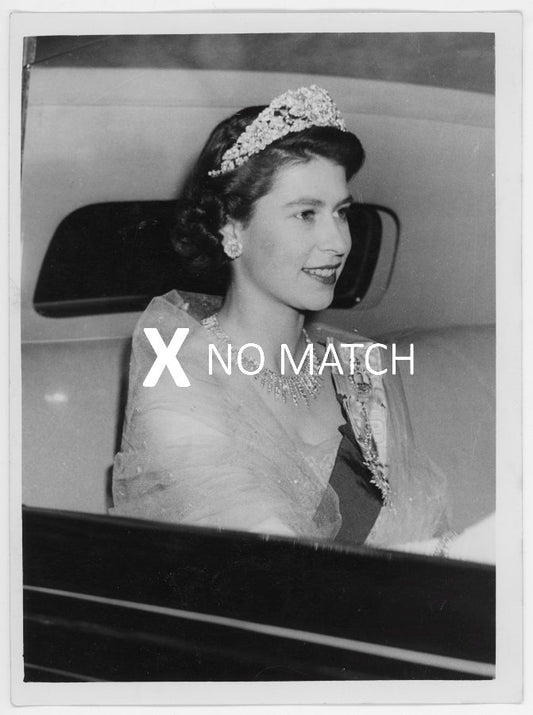 Elizabeth II vintage collectible photograph