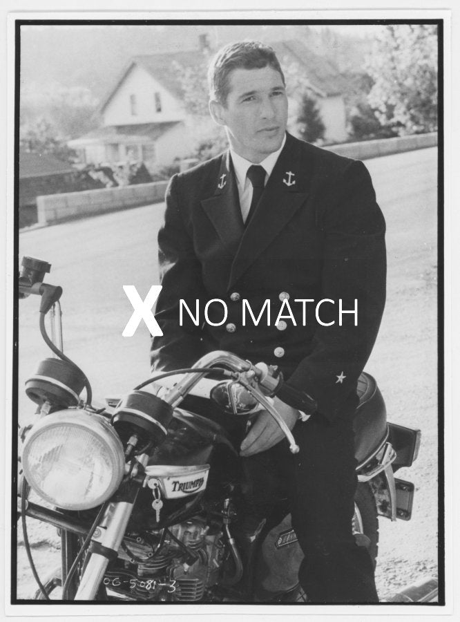 An Officer and a Gentleman vintage collectible photograph