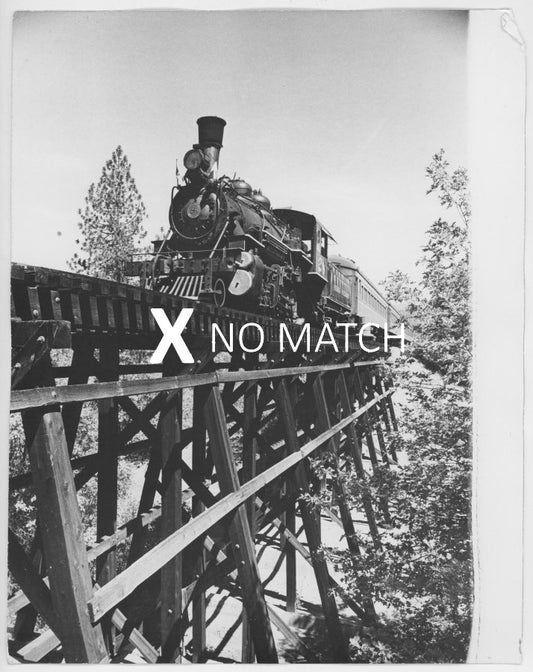 Steam train vintage collectible photograph