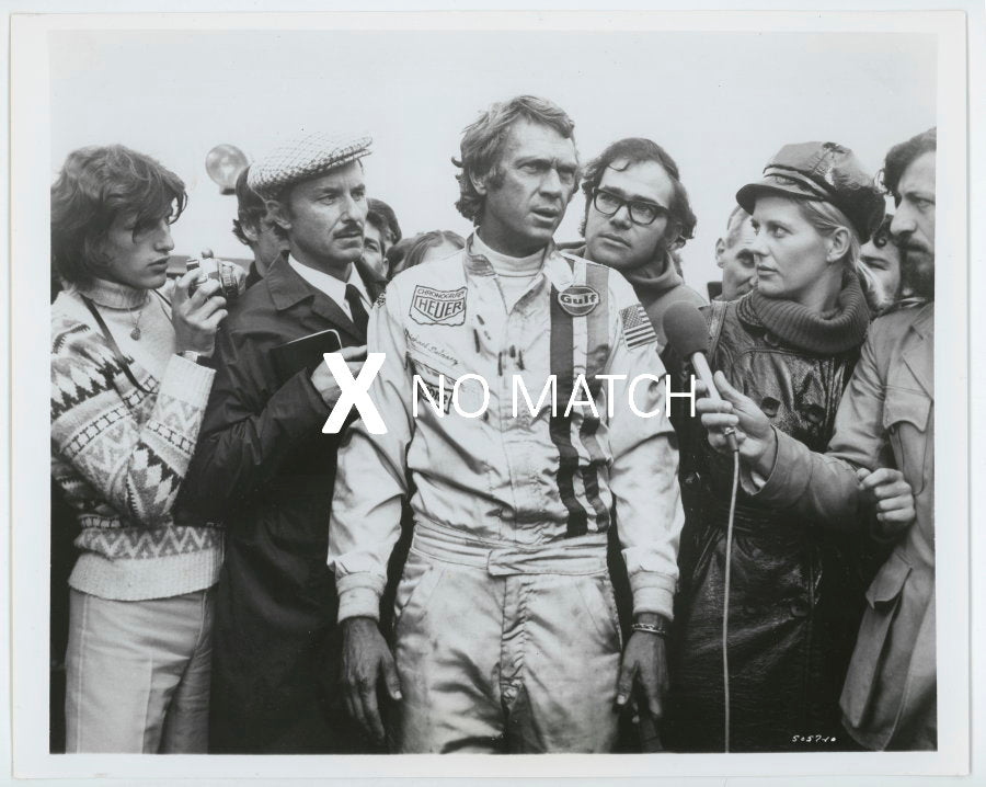 Steve McQueen Le Mans movie vintage photograph