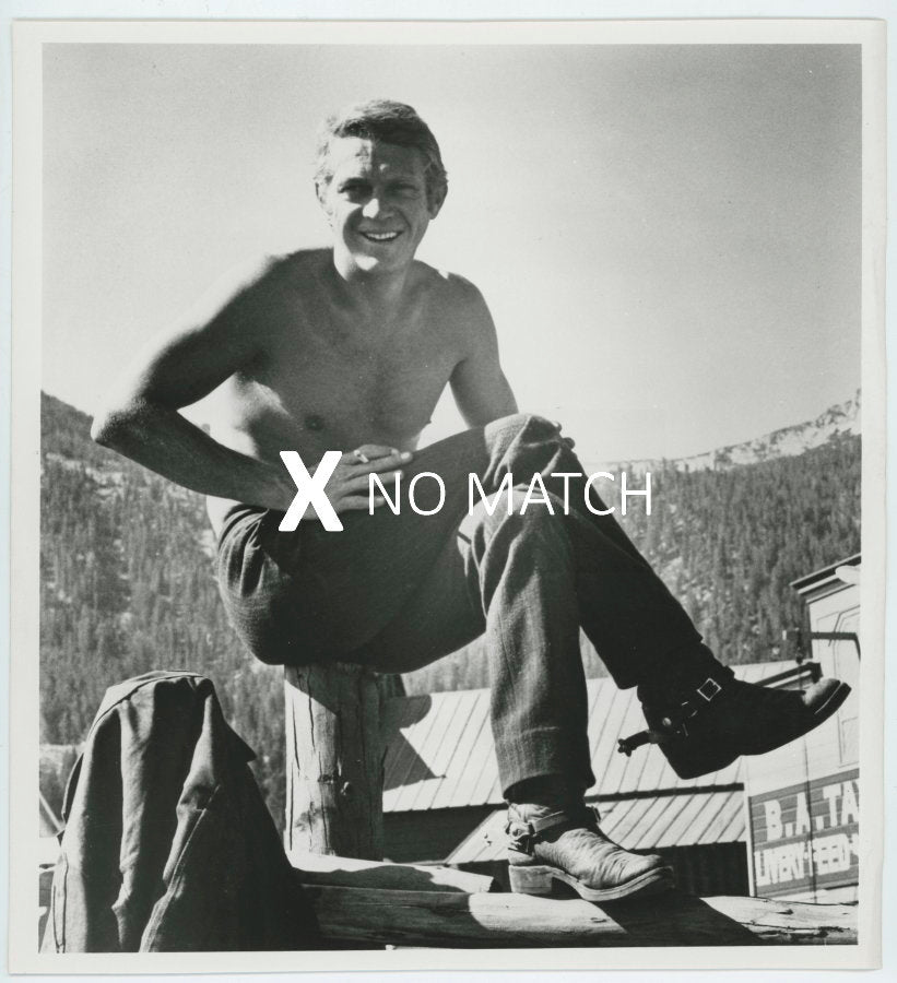 Steve McQueen vintage collectible photograph