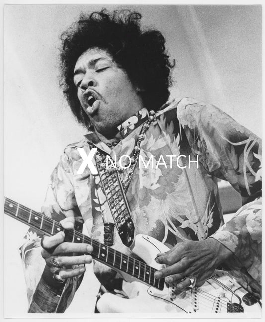 Jimi Hendrix vintage photograph