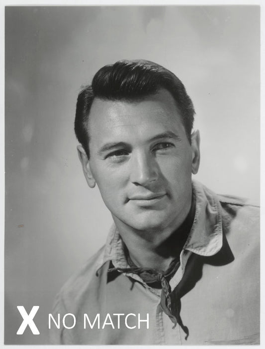 Rock Hudson vintage photograph