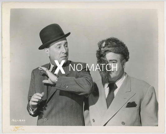 Abbott and Costello vintage film collectible photograph from 1951