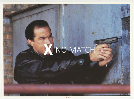 Steven Seagal vintage movie lobby card collectible (SOLD)