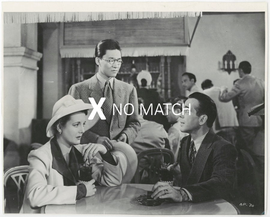 Humphrey Bogart 1942 vintage movie still Across the Pacific