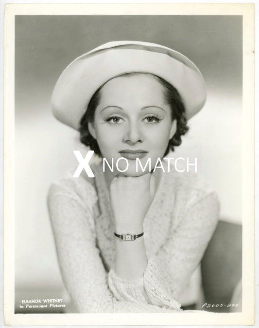 1930s Eleanore Whitney vintage photograph