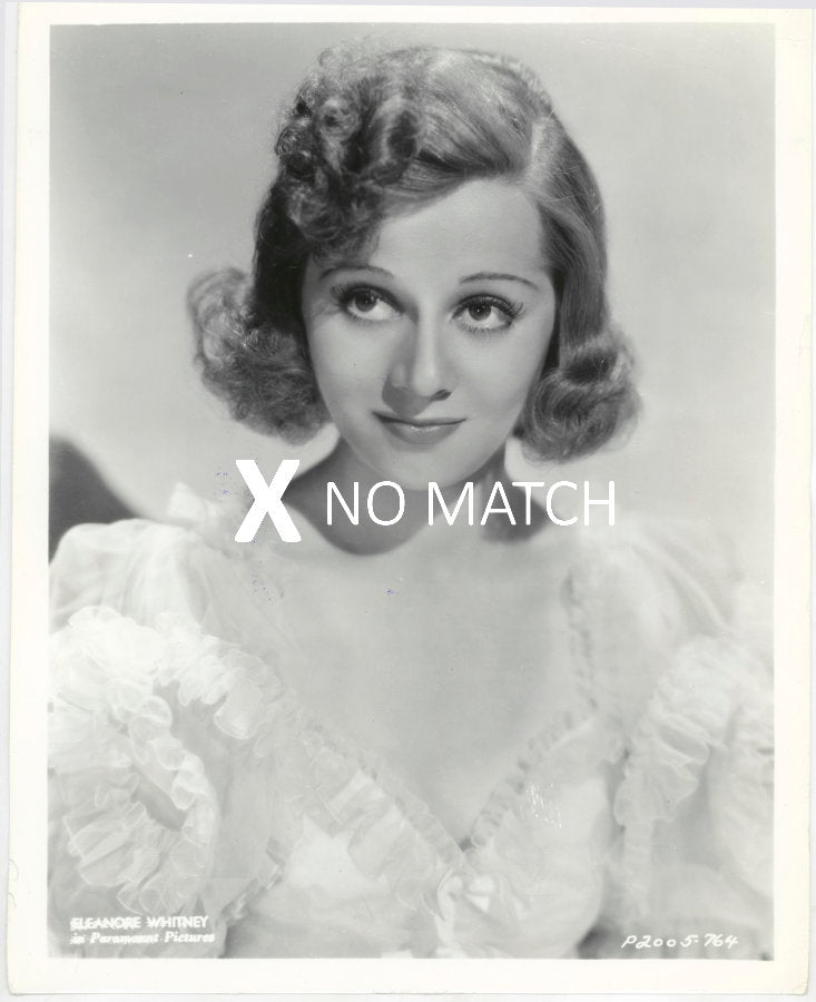 1930s Eleanore Whitney vintage photograph