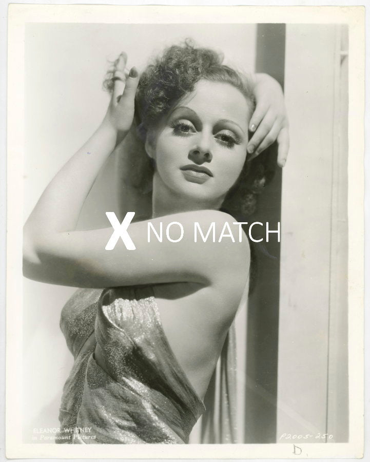 1930s Eleanore Whitney vintage photograph