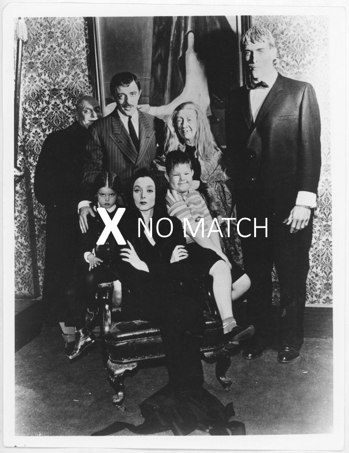 The Addams family vintage photograph