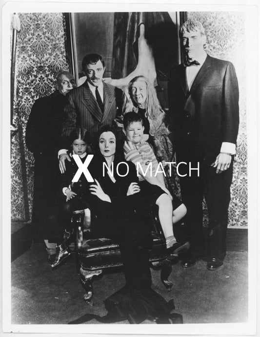 The Addams family vintage photograph